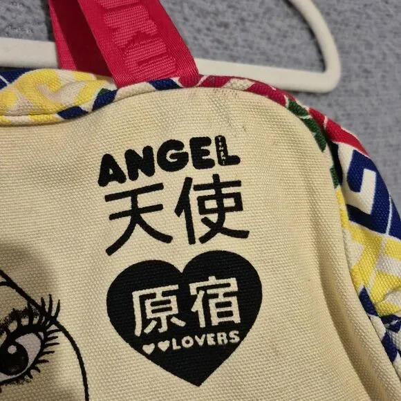 Y2K Harajuku Lovers Gwen Stefani Fatal Attraction To Cuteness Purse Bag Canvas - Picture 3 of 14